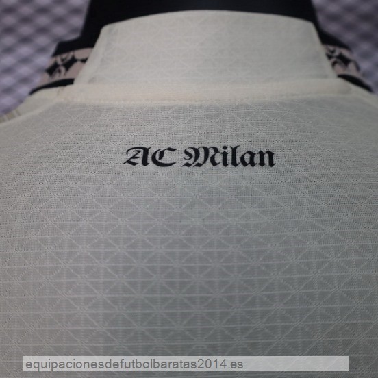 Nuevo Tailandia 4ª   Jugadores Camiseta AC Milan 23/24 Amarillo Baratas